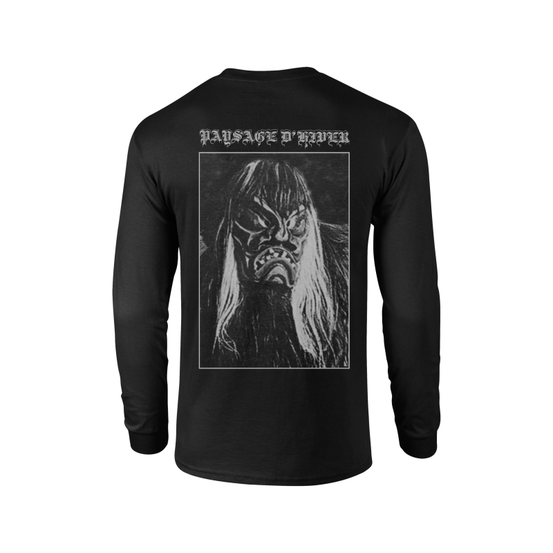 Paysage D'Hiver - Geister Longsleeve  |  S  |  Black