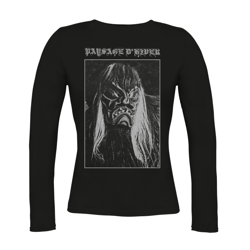 Paysage D'Hiver - Geister Women’s Longsleeve  |  S  |  Black